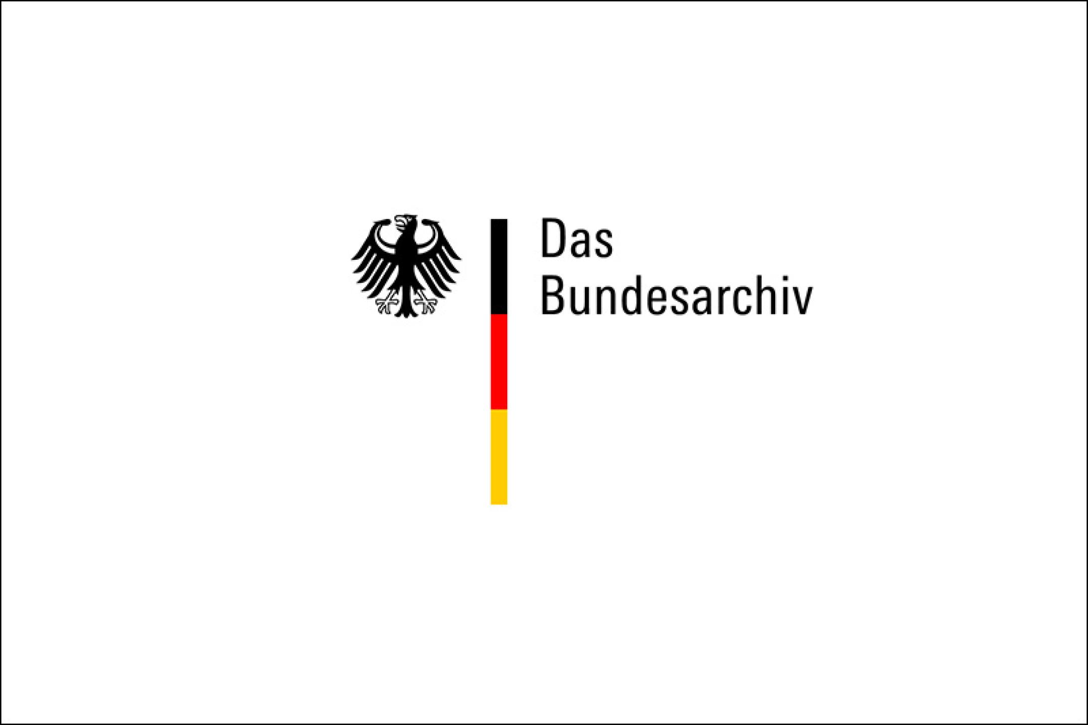 Logo Bundesarchiv Germany on white background