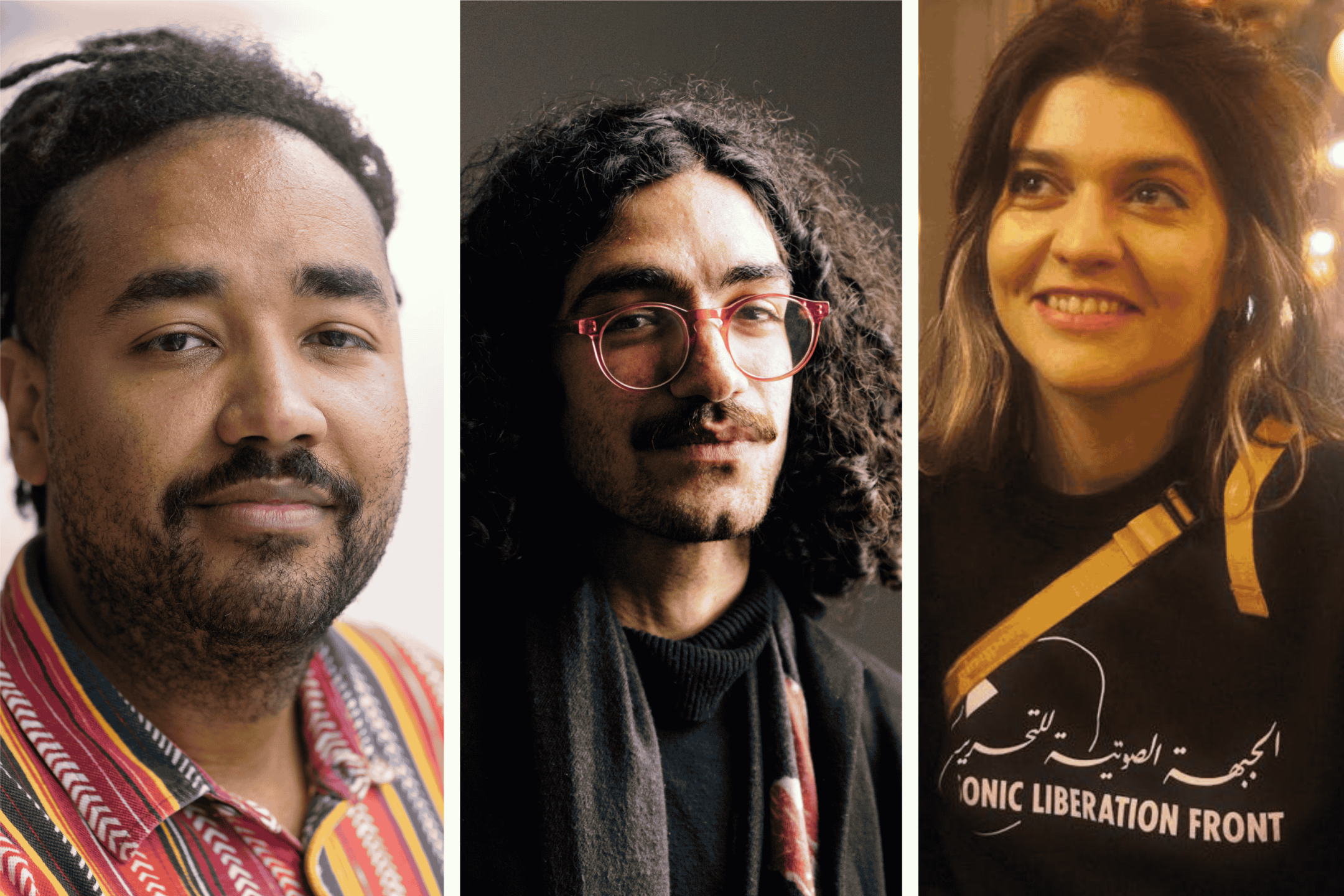 Collage of Heitor Augusto, Filmsaaz and Sanne Jehoul