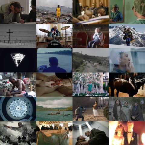 Collage of film stills from the projects participating in the 2026 Co-Pro Market