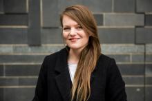 Portrait picture of Brigid O’Shea. She smiles at the camera.