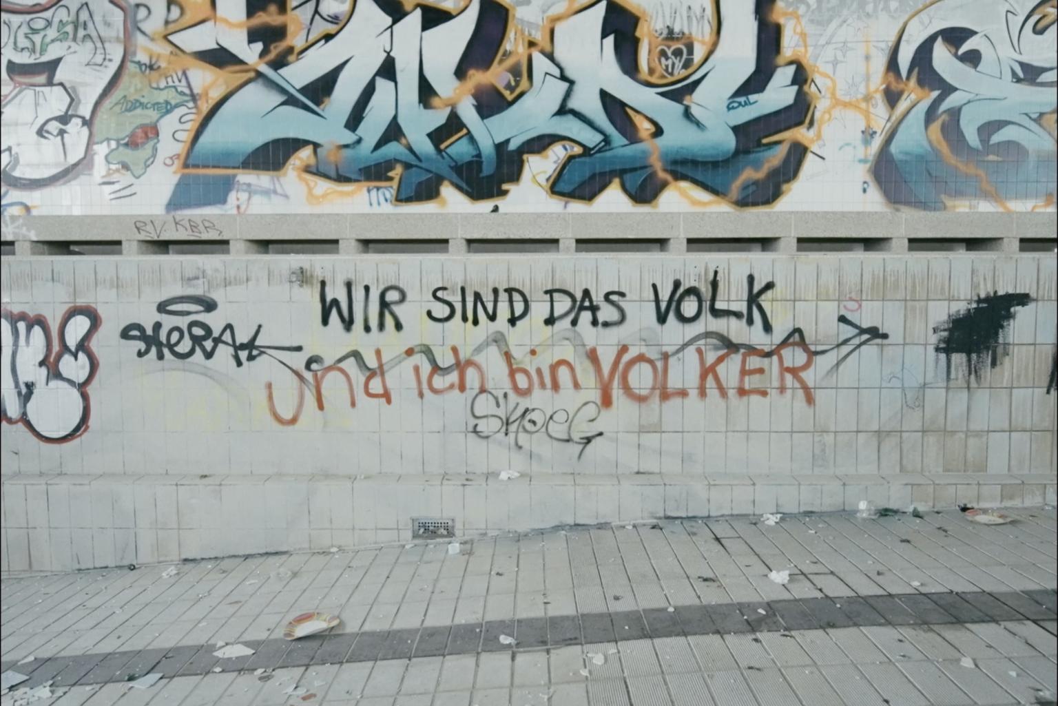 Bild eines Graffitis 