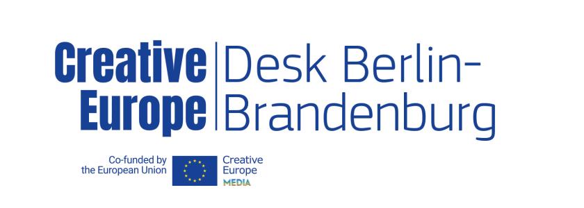 Schriftzug Creative Europe Desk Berlin-Brandenburg