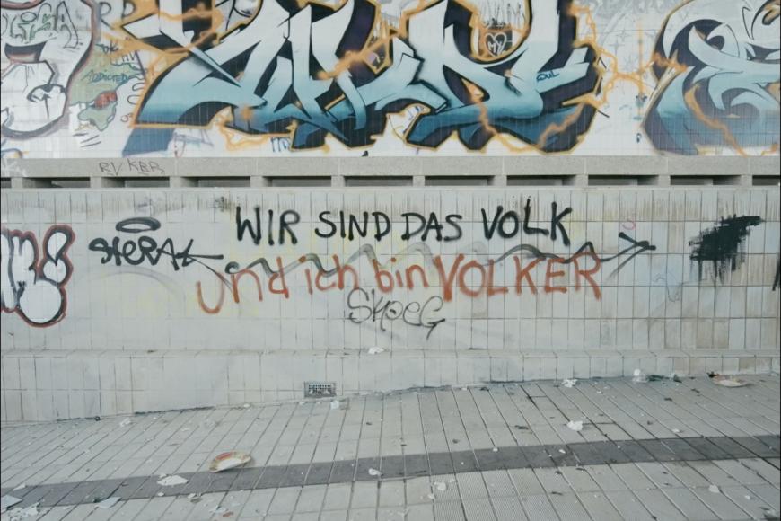 Bild eines Graffitis 