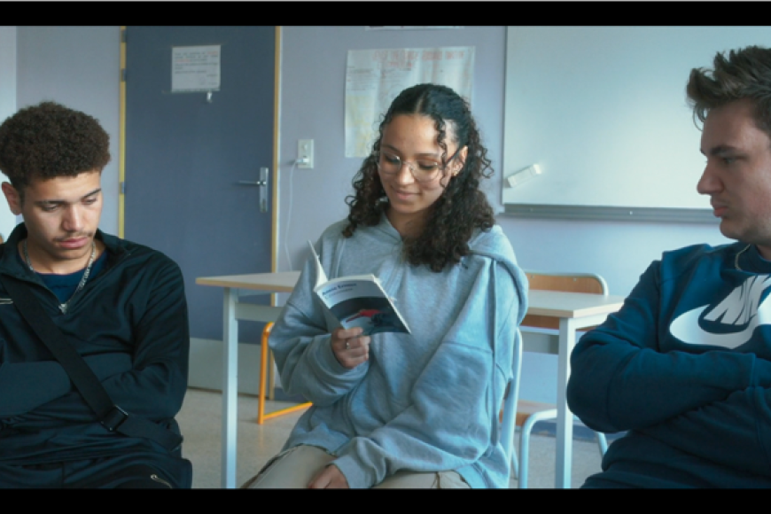 Filmstill Writing Life: Annie Ernaux Through the Eyes of High School Students