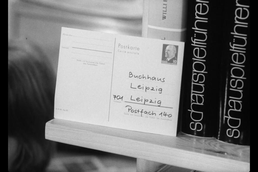 Filmstill Buchhaus Leipzig: Versandbuchhandel