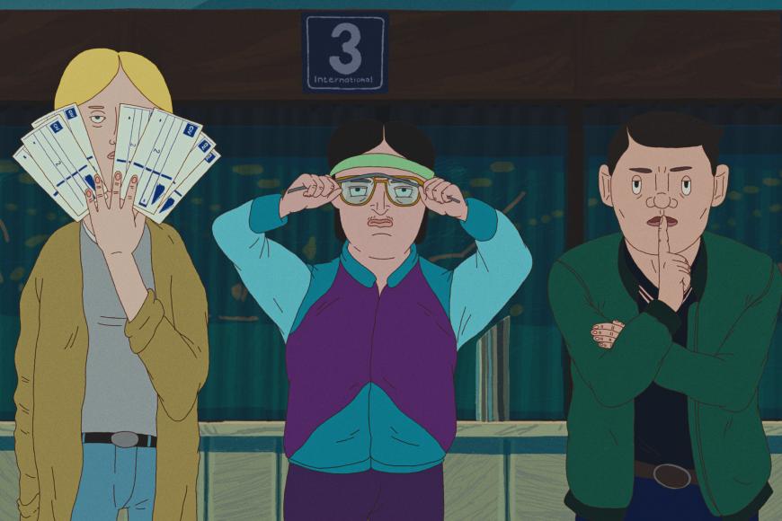 Filmstill Pelikan Blue