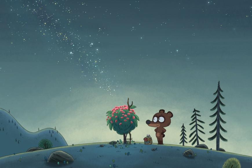 Filmstill Pompon Little Bear: The Dream of the Totem Tree