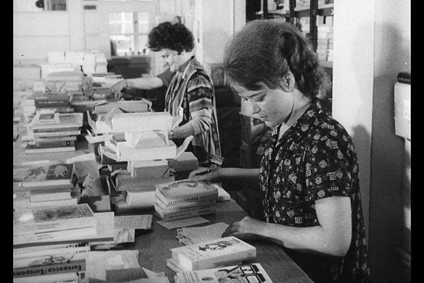 Filmstill Buchhaus Leipzig: Lesestoff für alle!
