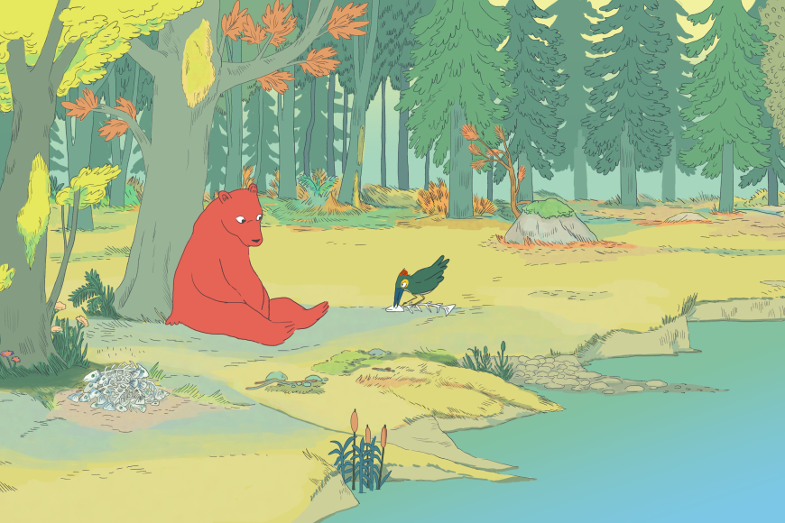 Filmstill The Bear and the Bird