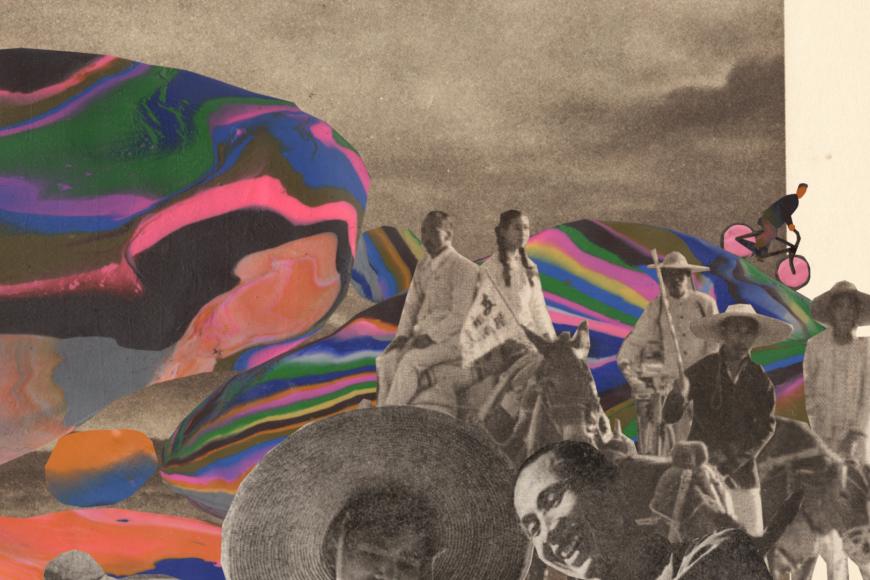 Filmstill Silver Bird and Rainbow Fish