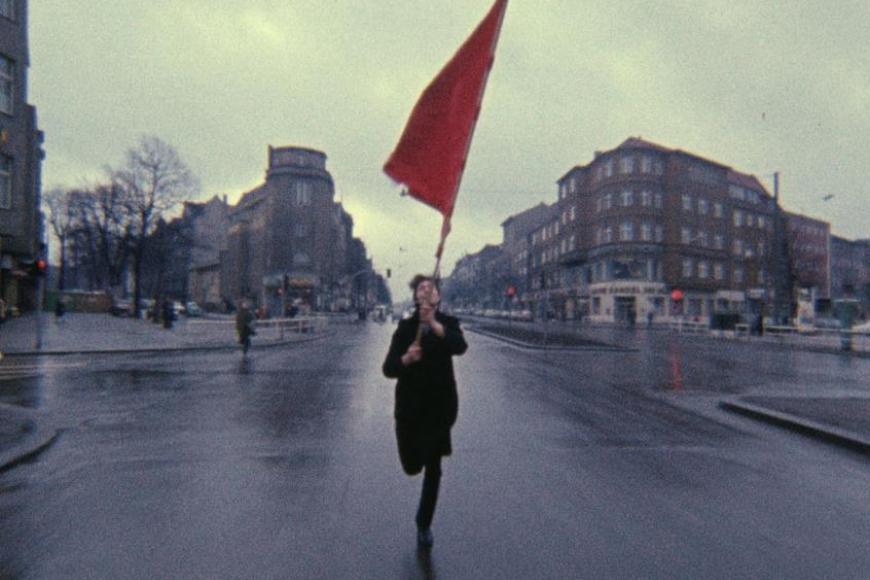 Filmstill Color Test. The Red Flag